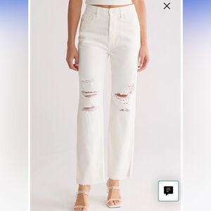 Ksubi Brooklyn ripped straight jeans
